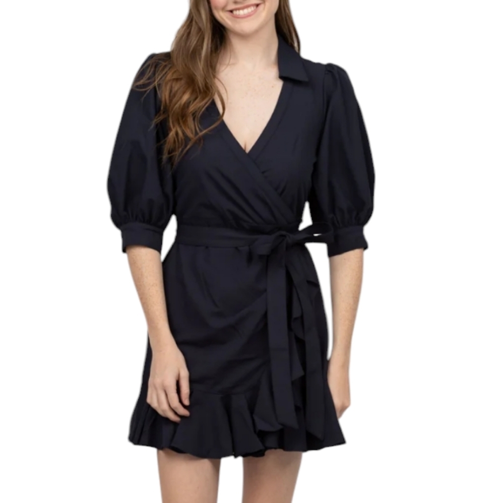 Cinq à Sept Black Mini Dress